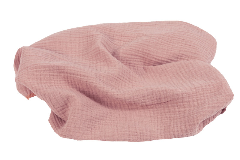 BABYMATEX - Pătură de bumbac Muselină roz deschis 120x80 cm