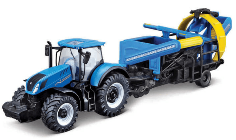 BBURAGO - Tractor agricol 10cm New Holland T7.315 cu Cultivator