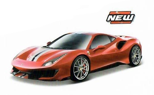 BBURAGO - 1:43 Ferrari Signature seria 488 Pista