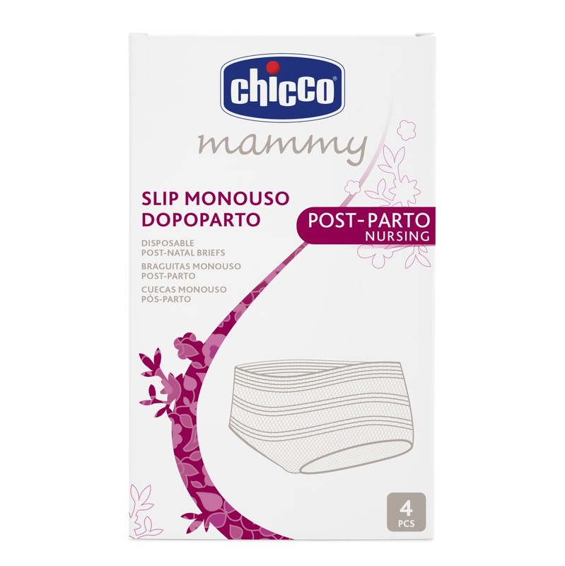 CHICCO - Chiloti elastici postpartum 4 bucăti în pachet