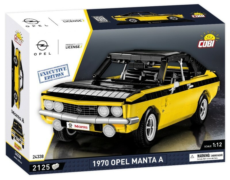 COBI - 1970 Opel Manta A, 1:12, 2080 CP, EXECUTIVE EDITION