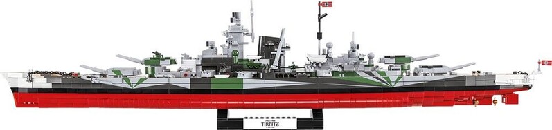 COBI - II WW Battleship Tirpitz, 1:300, 2880 CP