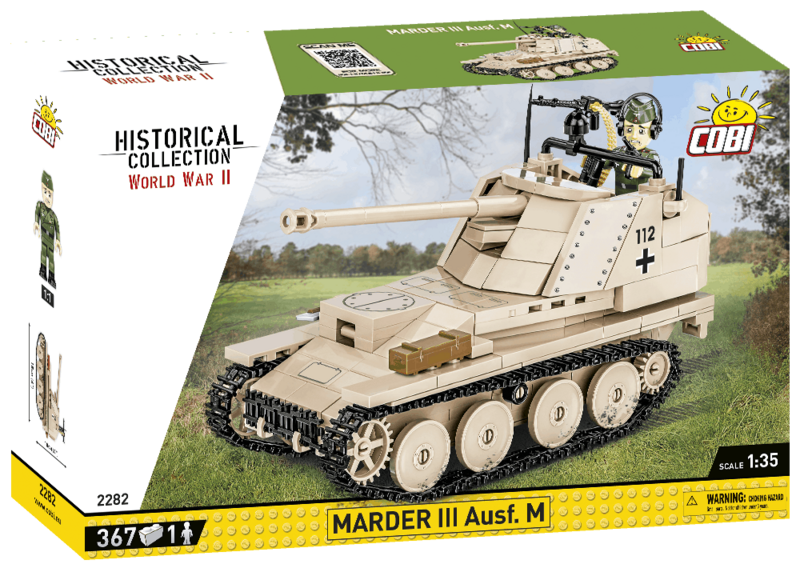 COBI - II WW Marder III Ausf. M, 1:35, 363 k, 1 f