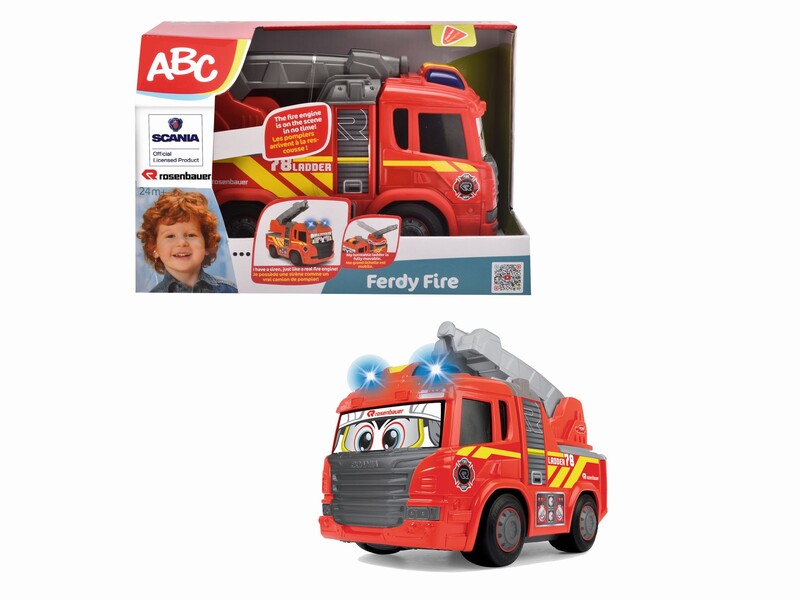 DICKIE - ABC Camion de pompieri 25cm