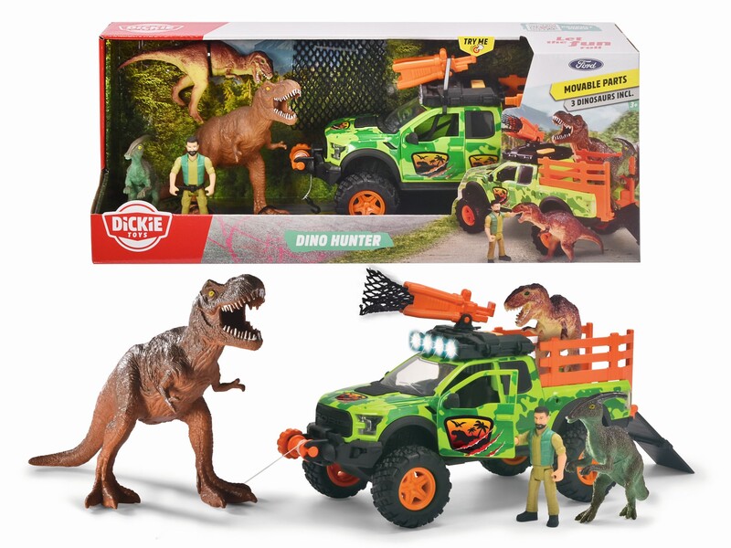 DICKIE - Ford Raptor vânător de dinozauri