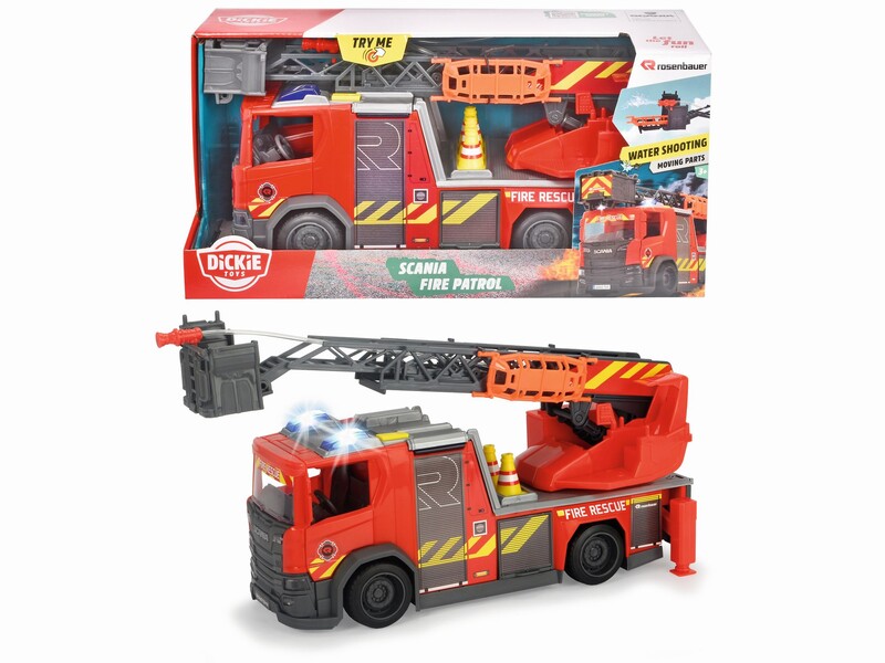 DICKIE - Camion de pompieri Scania 35 Cm