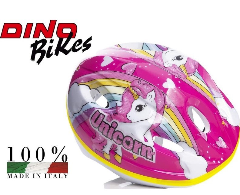 DINO BIKES - Biciclete - casca pentru copii Unicorn