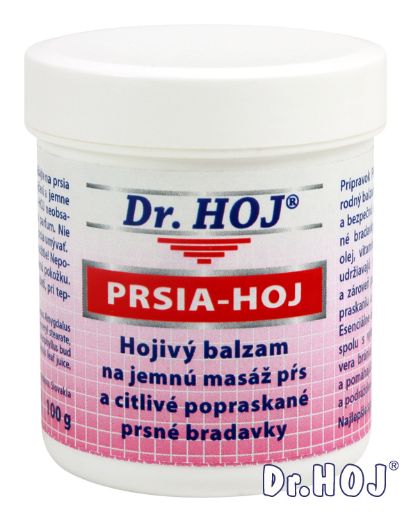 DR.HOJ - PRSIA-HOJ Balsam de vindecare pentru masajul blând al sânilor si mameloanelor sensibile si crăpate 100 g