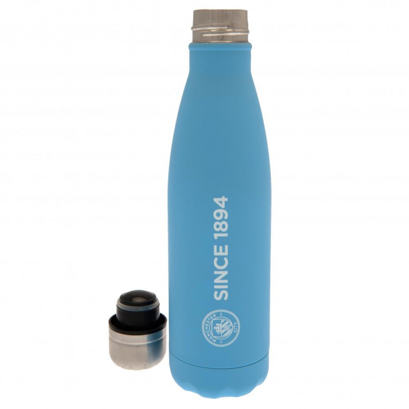 FOREVER COLLECTIBLES - Sticlă / termos din oțel inoxidabil MANCHESTER CITY Thermal Flask