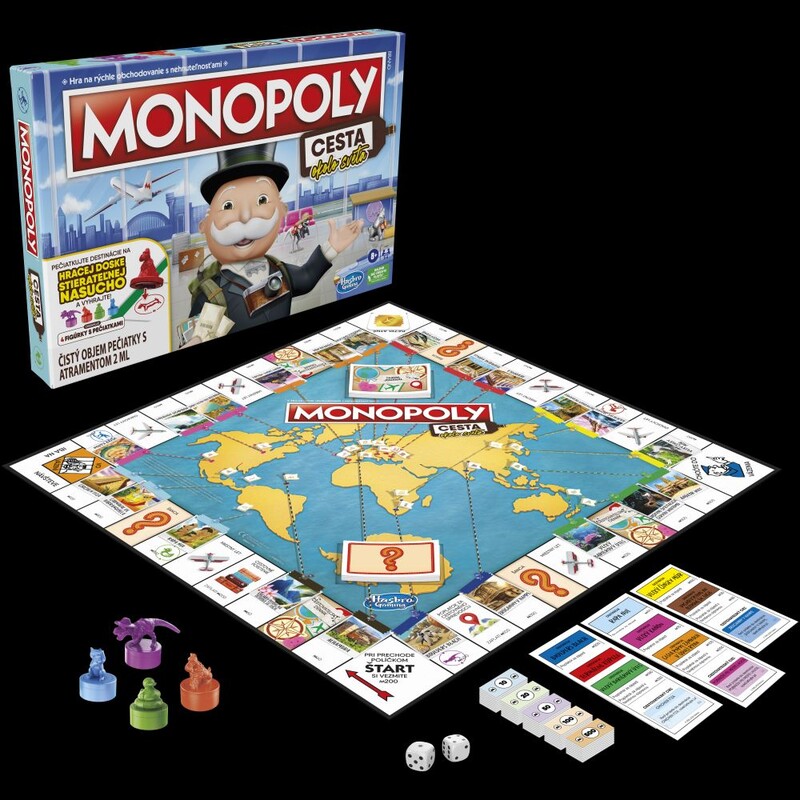 HASBRO - Monopoly în întreaga lume versiune SK