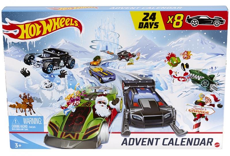 MATTEL - Calendarul Adventului Hot Wheels