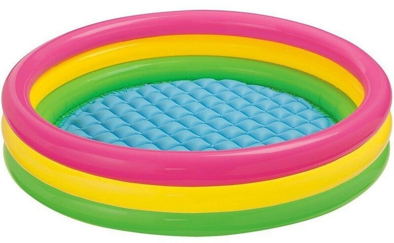 INTEX - piscină gonflabilă pentru copii cu trei culori mică