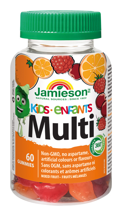 JAMIESON - Multi Kids Gummies pastile de gelatina 60 pas.