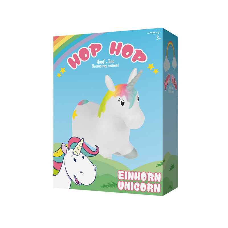 JOHN - Jumper gonflabil pentru copii HOP HOP Unicorn 55x50cm