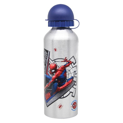JUNIOR-ST - Sticlă din aluminiu Alu Flowy 500 ml, Spider-Man