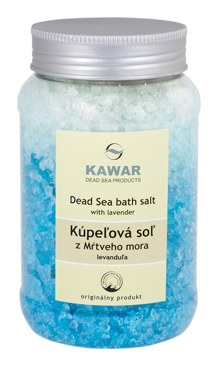 KAWAR - Sare de baie Kawar 500g cu parfum de lavandă