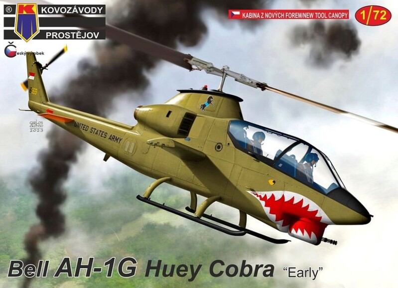 KOVOZÁVODY - Bell AH-1G Huey Cobra 