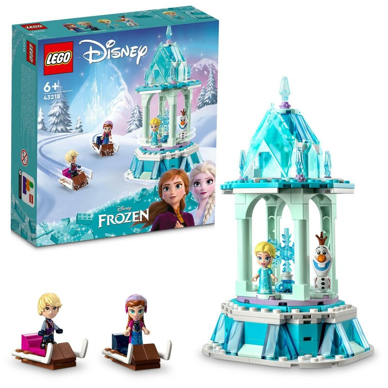 LEGO - Disney 43218 Caruselul magic al Annei ?i Elsei