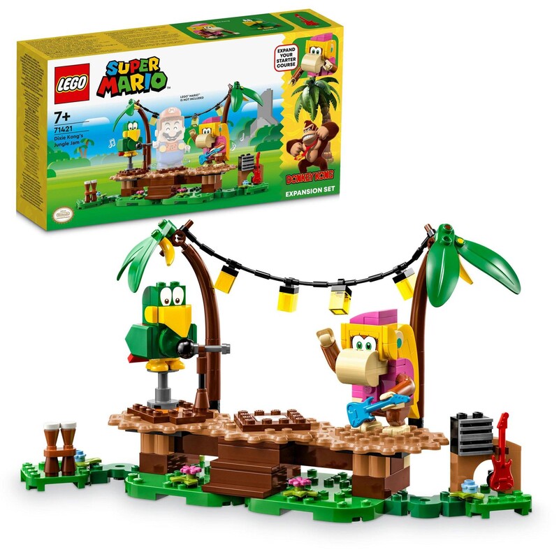 LEGO - Dixie Kong și concertul din junglă - set de expansiune