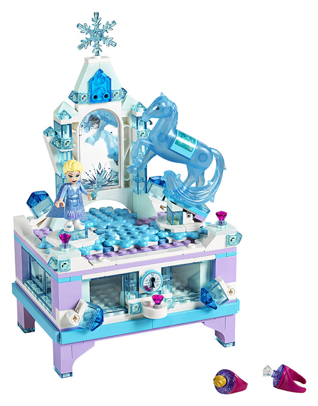 LEGO - Disney Princess 41168 Cutia magică de bijuterii a Elsei