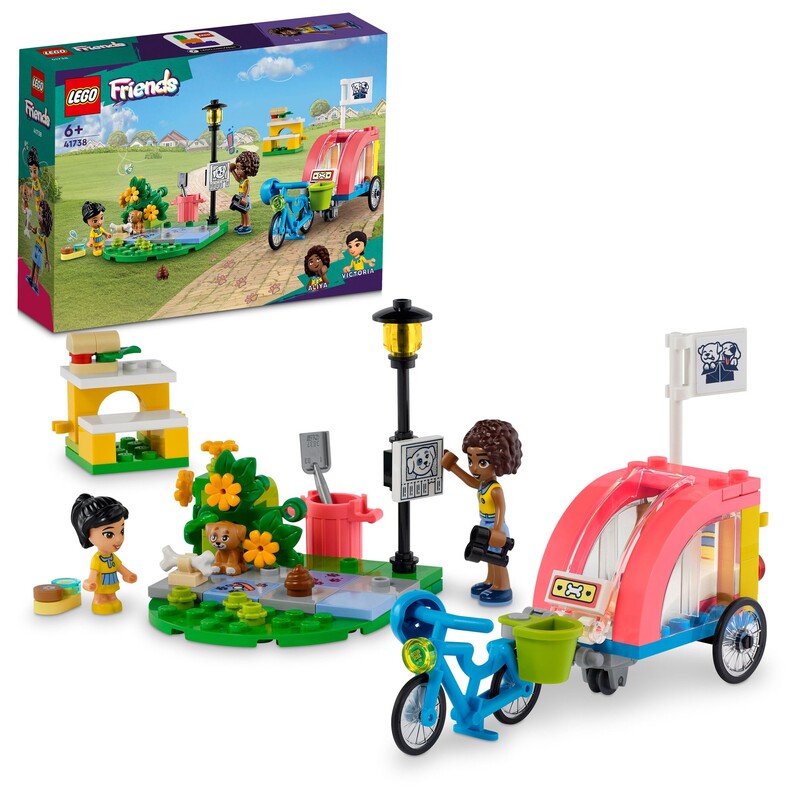 LEGO - Bicicleta de salvare a câinilor Friends 41738