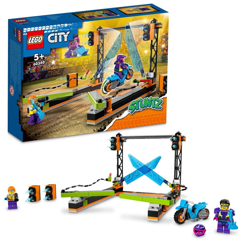LEGO - Provocarea cascadorii City 60340 cu lame