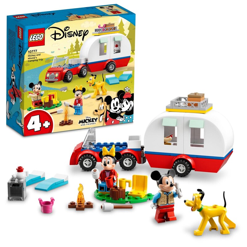 LEGO - - Disney Mickey ?i prietenii 10777 Mickey Mouse, Minnie Mouse merg la camping