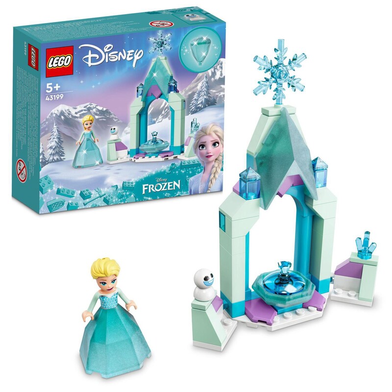 LEGO - - Disney Princess 43199 Curtea Castelului Elsei