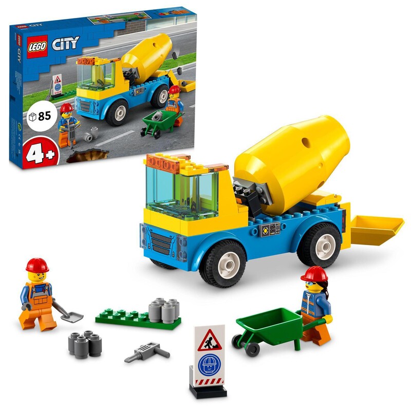 LEGO - Camion City 60325 cu betoniere