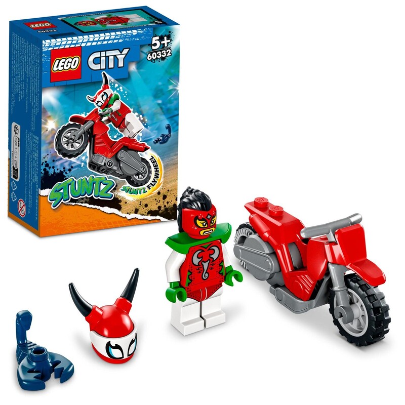 LEGO - Bicicleta cascadorii City 60332 Scorpion