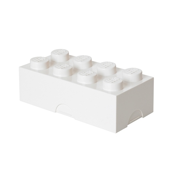 LEGO STORAGE - cutie cu gustări 100 x 200 x 75 mm - alb