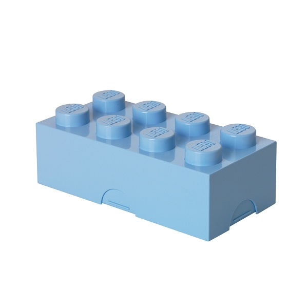 LEGO STORAGE - cutie cu gustări 100 x 200 x 75 mm - albastru deschis