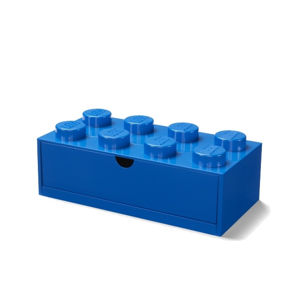 LEGO STORAGE - cutie de birou 8 cu sertar - albastru