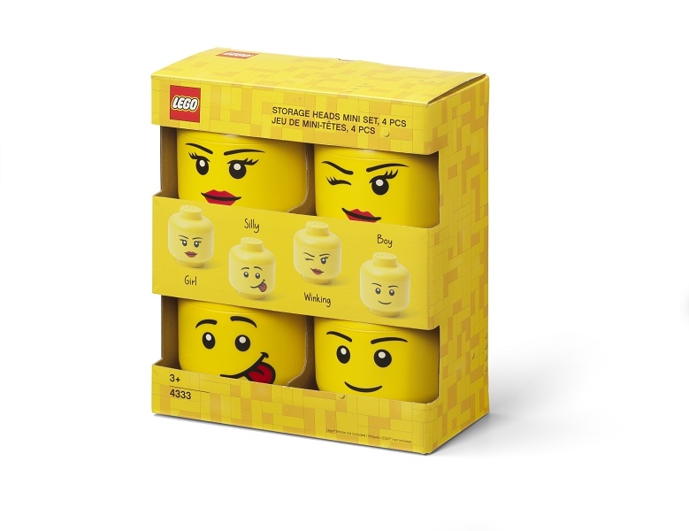 LEGO STORAGE - cutie de depozitare - capete (mini) Multi-pack 4 buc.