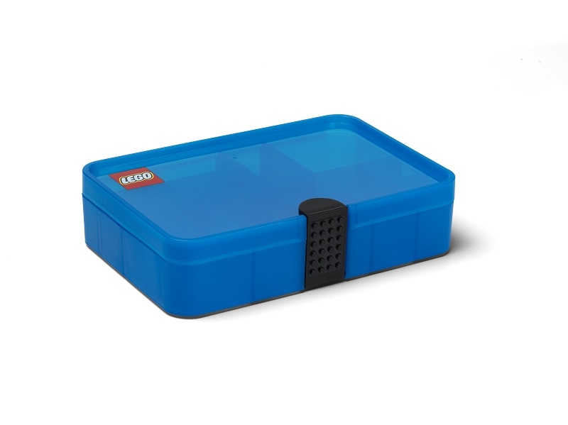 LEGO STORAGE - cutie de depozitare cu compartimente - albastru