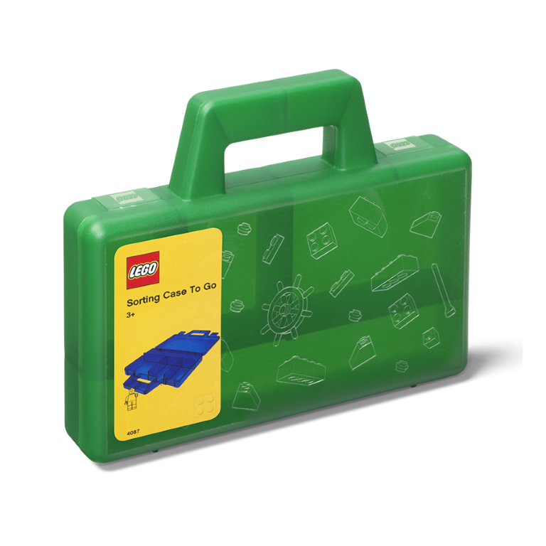 LEGO STORAGE - Cutie de depozitare TO-GO - verde