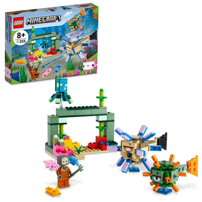 LEGO - Minecraft21180 Bătălia cu Gardienii