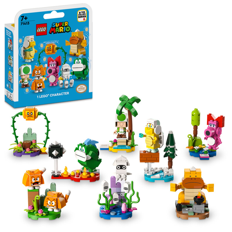 LEGO - Cărămizi de ac?iune Super Mario 71413 - Seria 6