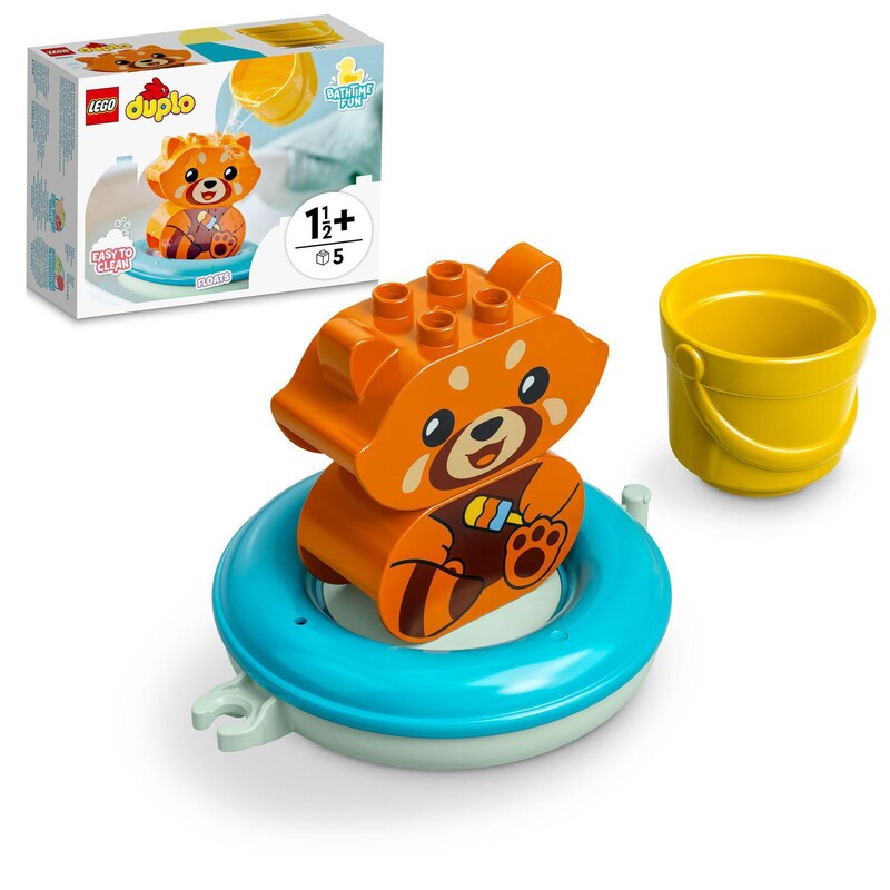 LEGO - DUPLO10964 Distrac?ie în baie: Panda ro?u plutitor