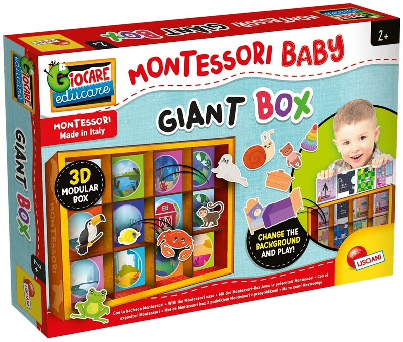 LISCIANIGIOCH - Montessori Baby Big Box