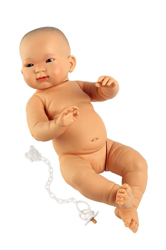 LLORENS - 45006 NEW BORN GIRL - copil realist cu corp complet de vinil