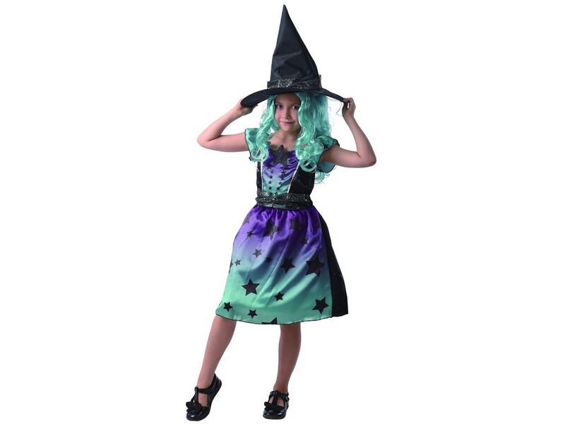 MADE - Costum de carnaval - vrăjitoare, 120-130 cm