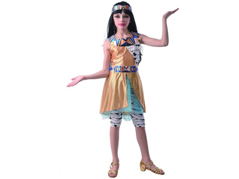 MADE - Costum de carnaval - Cleopatra, 120 - 130 cm