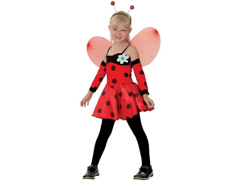 MADE - Costum de carnaval - Ladybug, 120-130 cm