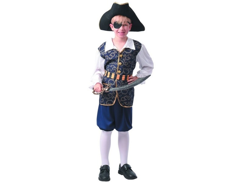 MADE - Costum de carnaval - pirat, 120 - 130 cm