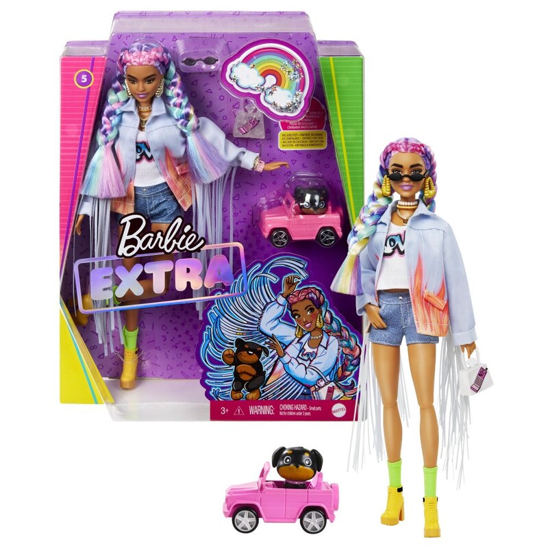 MATTEL - Barbie Barbie Extra , Amestec de produse