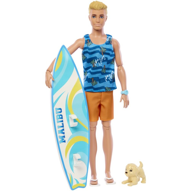 MATTEL - Barbie Ken surfer cu accesorii