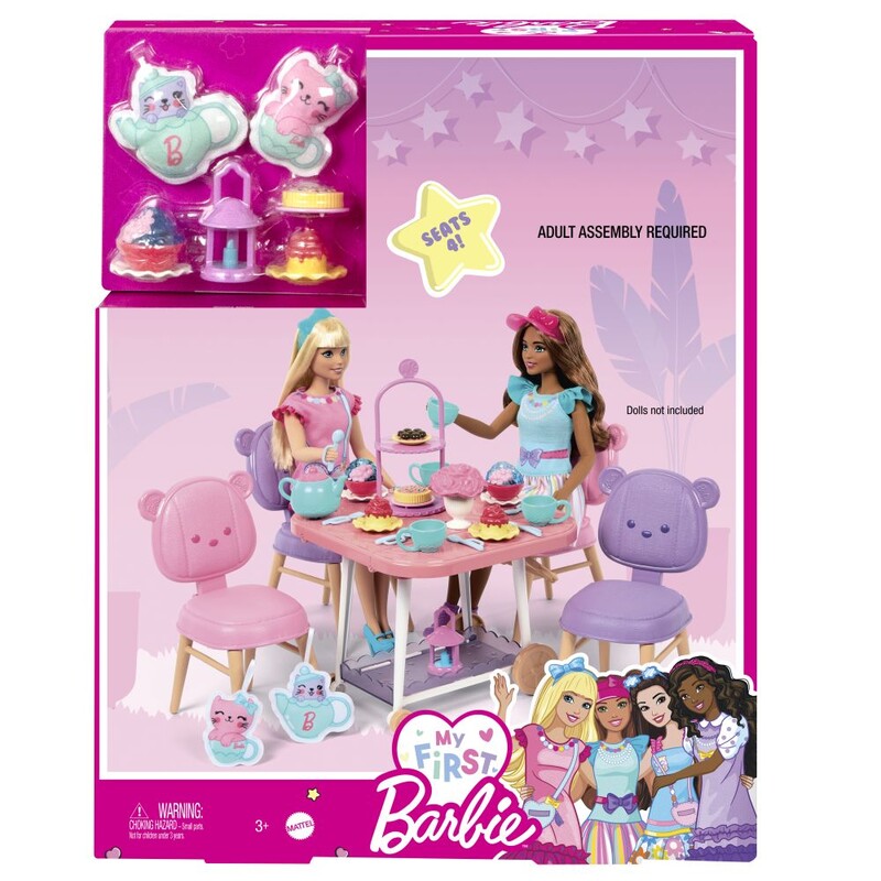 MATTEL - Barbie Prima mea Barbie Tea Party Play Set