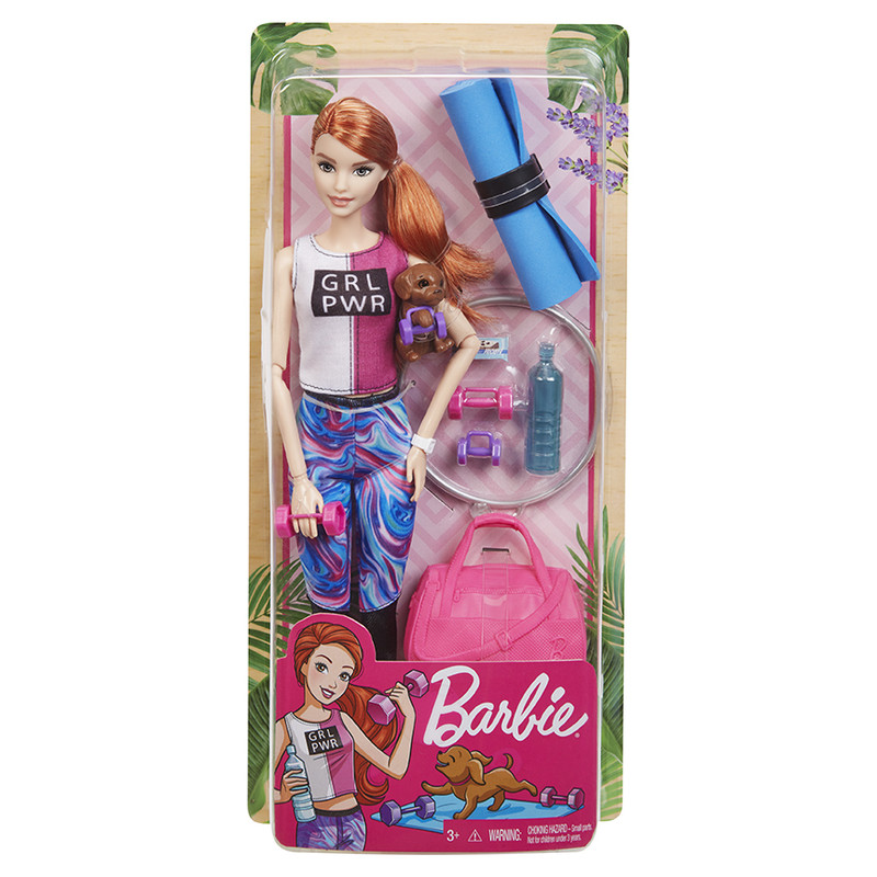 MATTEL - Păpușă Barbie Wellness, Mix de produse