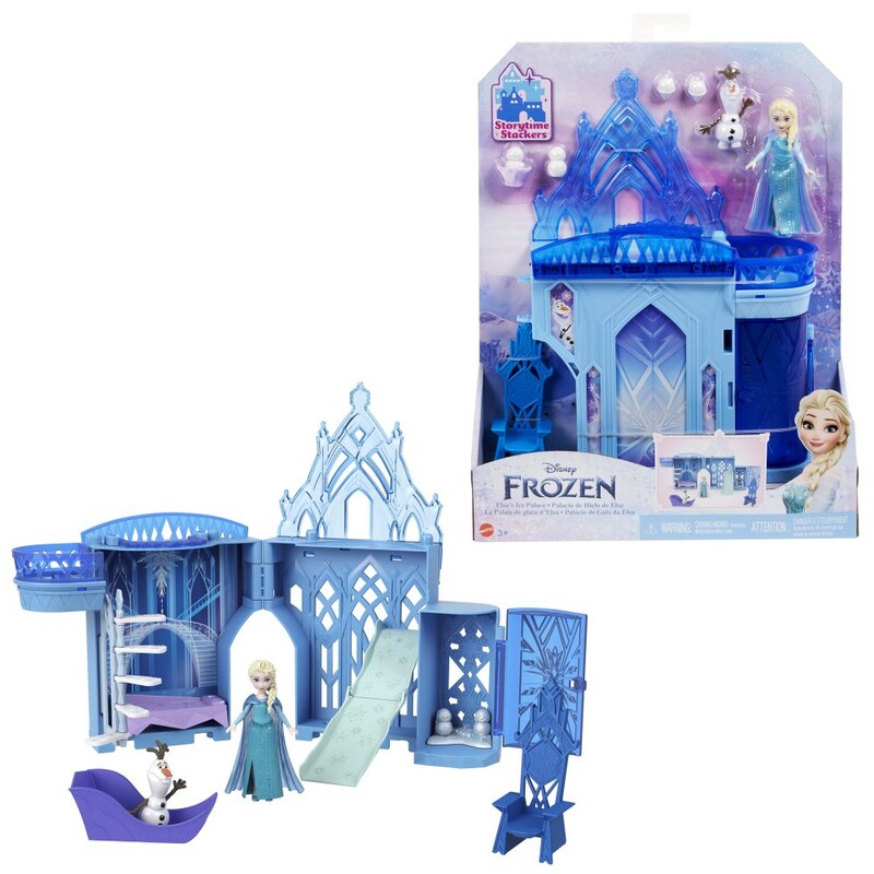 MATTEL - Set de joacă Frozen Little Doll And Snow Surprise, Mix de produse